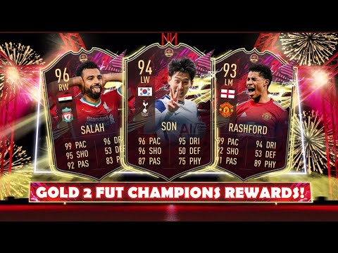 TOTS FUT CHAMPIONS GOLD 2 REWARDS! (GUARANTEED PREMIER LEAGUE TOTS RED PICKS) - FIFA 21