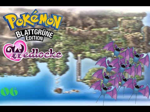 Let´s Play Pokemon Blattgrün Randomizer Wedlocke Challenge #6 - Ich hasse Höhlen!