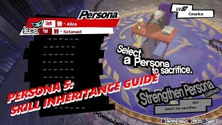 Persona 5 Skill Inheritance Guide: How to Get the most out of Gallows Execution