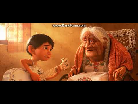 Recuérdame - Coco (HD) Miguel le canta a Coco