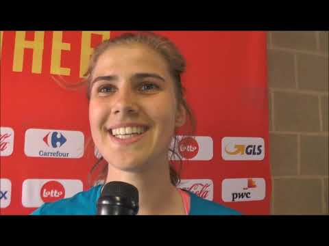 Marie Minnaert na KAA Gent Ladies - R  Standard de Liège op 22 04 2019