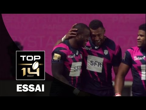 TOP 14 - Stade Français - Brive : 32 - 17 Essai Djibril CAMARA (PAR) - J15 - Saison 2015/2016
