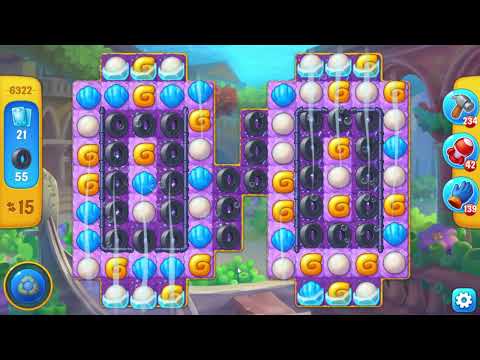 Fishdom 6322 Level - 15 moves - NO BooSTERS