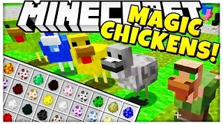 *NEW* MAGICAL CHICKENS MOD - FTB SKY ADVENTURES MOD PACK SMP (Feed The Beast) #2