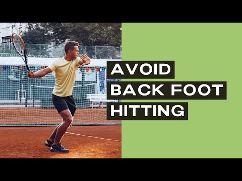 Tennis Fix: How to Avoid Hitting the Ball Late or Off the Back Foot #tennisfix