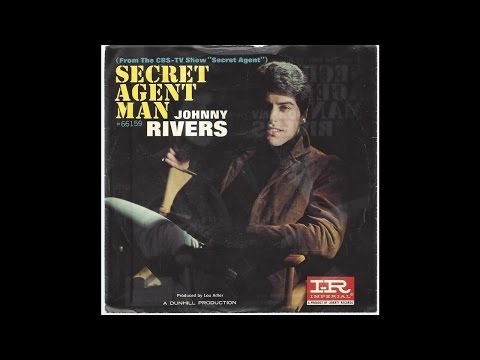 Johnny Rivers - Secret Agent Man - '66 Pop-Rock on Imperial label with Picture Sleeve