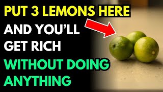 Place 3 Lemons Here, Wealth Will Come, Unstoppable Prosperity