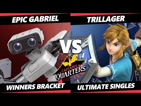 Captain's Quarters 2 Winners Bracket - Epic Gabriel (Ryu, ROB) Vs. Trillager (Link) SSBU Singles