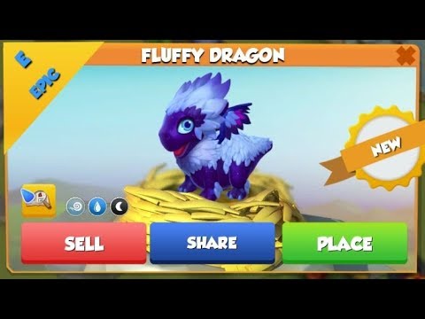 FLUFFY DRAGON Hatching! Cute Epic Dragon of the Week! - DML #630