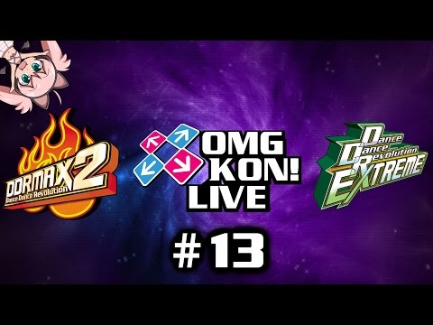 OMG KON! LIVE 13 - I suck at MAX2 and AAA DDR EXTREME because why not