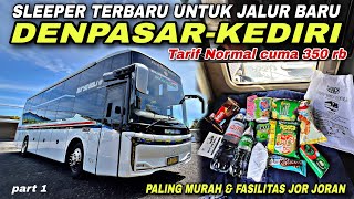 Download lagu Newest Sleeper for New Route 😍 Cheapest & Best Facilities ❗️ | Surya Bali SB 16 trip mp3
