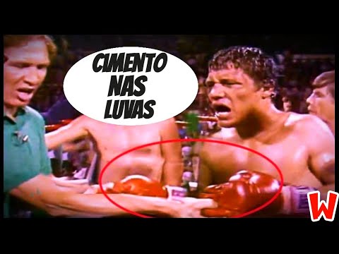 BILLY COLLINS JR VS LUÍS RESTO - USOU PEDRAS NAS LUVAS - MAIOR TRAPAÇA DO BOXE