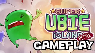 Super Ubie Island Remix gameplay
