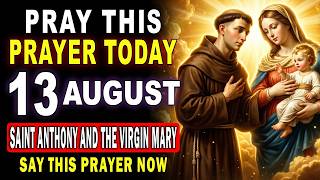 ST. ANTHONY OF PADUA & VIRGIN MARY 🙏 POWERFUL PRAYER FOR AN IMMEDIATE MIRACLE TODAY 💖