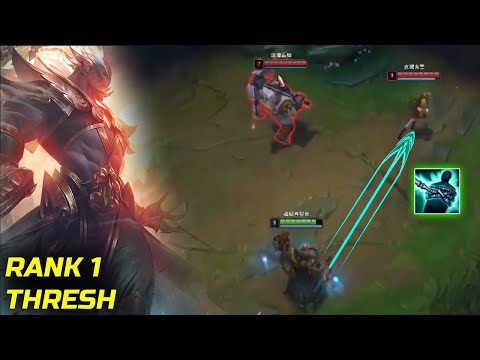 Rank 1 Thresh : Jesus... This Thresh is Monster