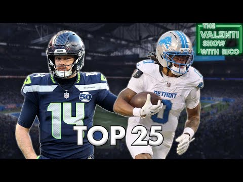 Top 25 Storylines Of The 2025 NFL Season | The Valenti Show with Rico