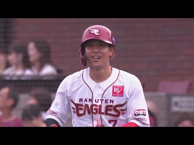 【3回裏】2打席連続打点!! イーグルス・鈴木大地 点差を広げるライトへのタイムリーヒット!!  2024年7月13日 東北楽天ゴールデンイーグルス 対 埼玉西武ライオンズ