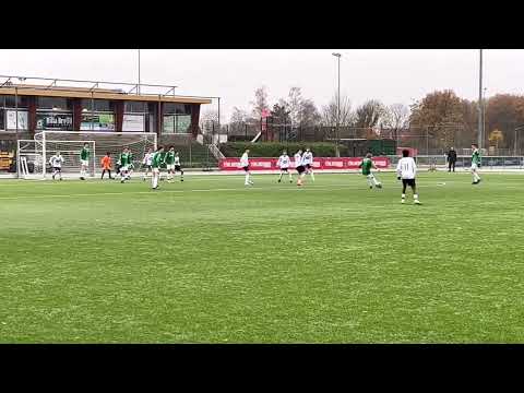 Vrije trap vv Bavel JO15-1 tegen Gilze 15-1 uitslag 2-3 (2-0)