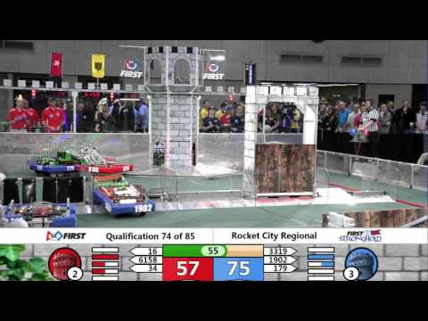 Rocket City Regional 2016 - Qualification Match 74