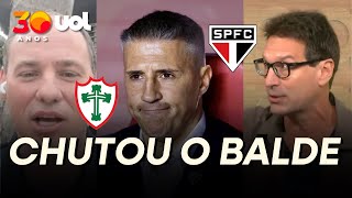 SÃO PAULO PERDEU PORQUE CRESPO QUIS 'ASSINAR'; ARNALDO CRAVA RESPONSÁVEL POR DERROTA PARA PORTUGUESA