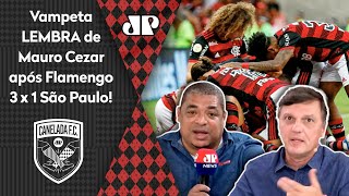 ‘Cara, eu só lembrei do Mauro Cezar quando o…’: Vampeta é sincero após Flamengo 3 x 1 São Paulo