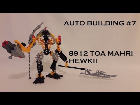 Bionicle Auto-Building #7 - Toa Mahri Hewkii