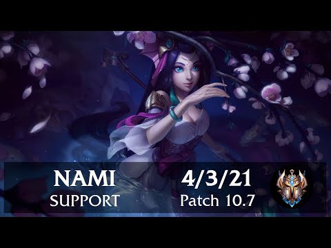 Nami Support vs Lulu | Pinoy Challenger Replay Patch 10.7