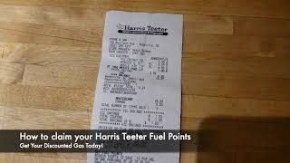 How to Claim Your Harris Teeter Fuel Points from BP Gas Stations