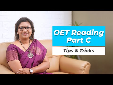 OET Part C Tips & Tricks