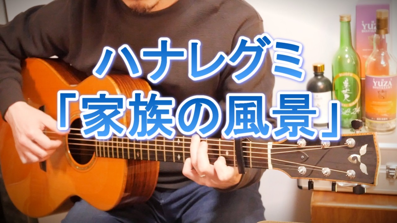 ハナレグミ「家族の風景」Fingerstyle solo guitar By龍藏Ryuzo