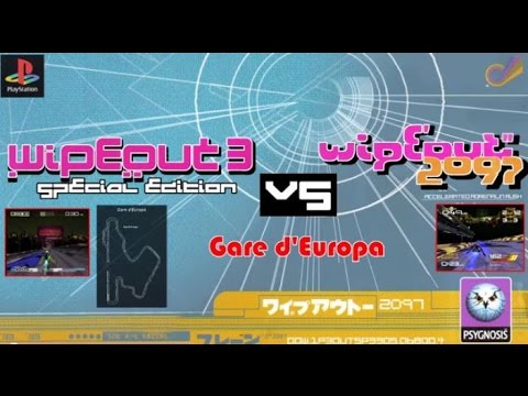 WipEout 3: SE Vs WipEout 2097 - Gare d'Europa