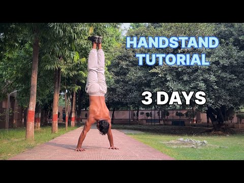 The FASTEST HANDSTAND TUTORIAL(Progress in 3 DAYS) | Juned Fitness