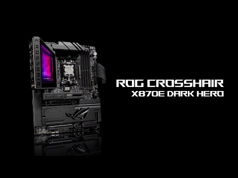 Материнська плата Asus ROG X870E Crosshair Dark Hero WiFi Socket AM5