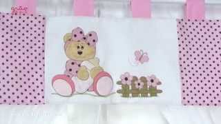 Cortina Ursa Baby Rosa | Ref: 47539