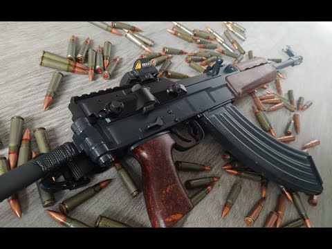 CZ 858 Tactical 4v 7,62x39. Test Hardox 500 8mm