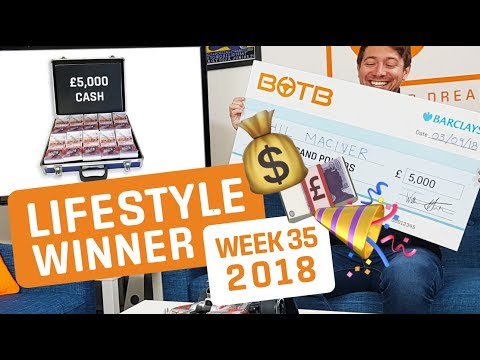 BOTB Lifestyle Competition! Phil MacIver - £5,000 Cash - Week 35