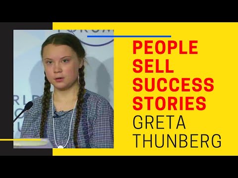 PEOPLE SELL SUCCESS STORIES - Greta Thunberg Latest Speech 2020