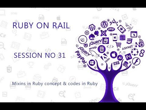 Ruby Programming Tutorial 31 Mixins in Ruby concept codes in Ruby