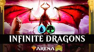 The BEST INFINITE COMBO can't be STOPPED - MTG Arena Standard Ranked - Simic Omniscience