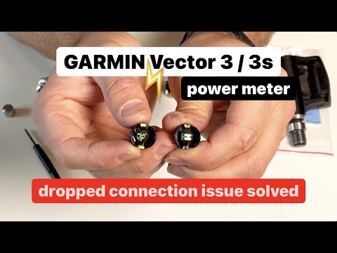 Garmin Vector 3/3s power meter connection issue solved & explained - Garmin Vector 3s connection