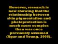 Melanin And Its Other Protective Qualities