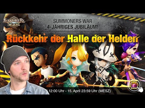4-JUBILÄUM! Halle der Helden 🔥 Summoners war [German/Deutsch APP]