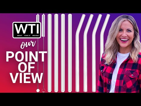 ALINK Glass Smoothie Straws - WTI product video review
