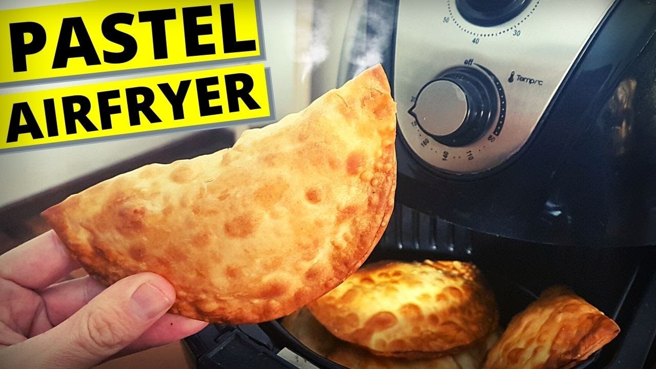Como Fazer Pastel na Airfryer com Massa Pronta [SEM ÓLEO] Como Fritar Pastel na Airfryer