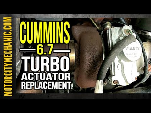 Cummins 6.7L Turbo Actuator Replacement