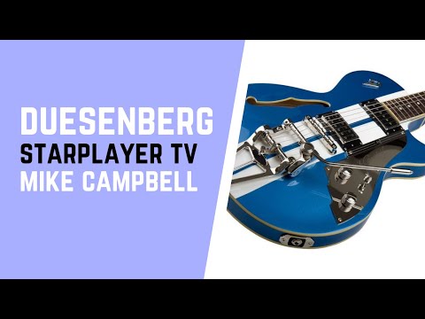 Duesenberg Starplayer TV Mike Campbell - Semi-Hollow Electric Guitar (Demo/Test) 🎸John Mayer Guitars