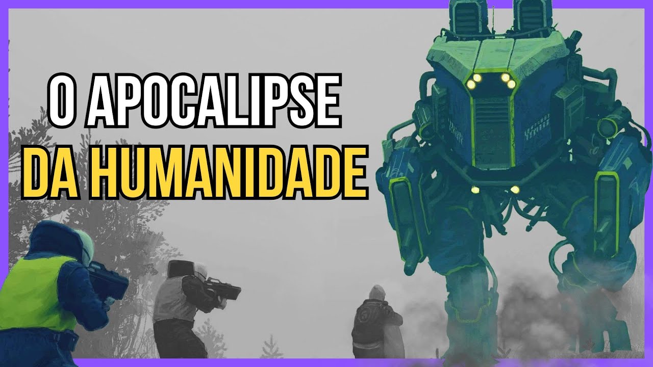 O APOCALIPSE que me deixou SEM PALAVRAS!  | Labyrinth de Simon Stalenhag