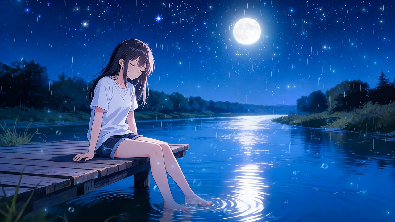 Healing Sleep Music for ADHD • Calm Down & Stop Negative Thought • Brain Massage While Sleep