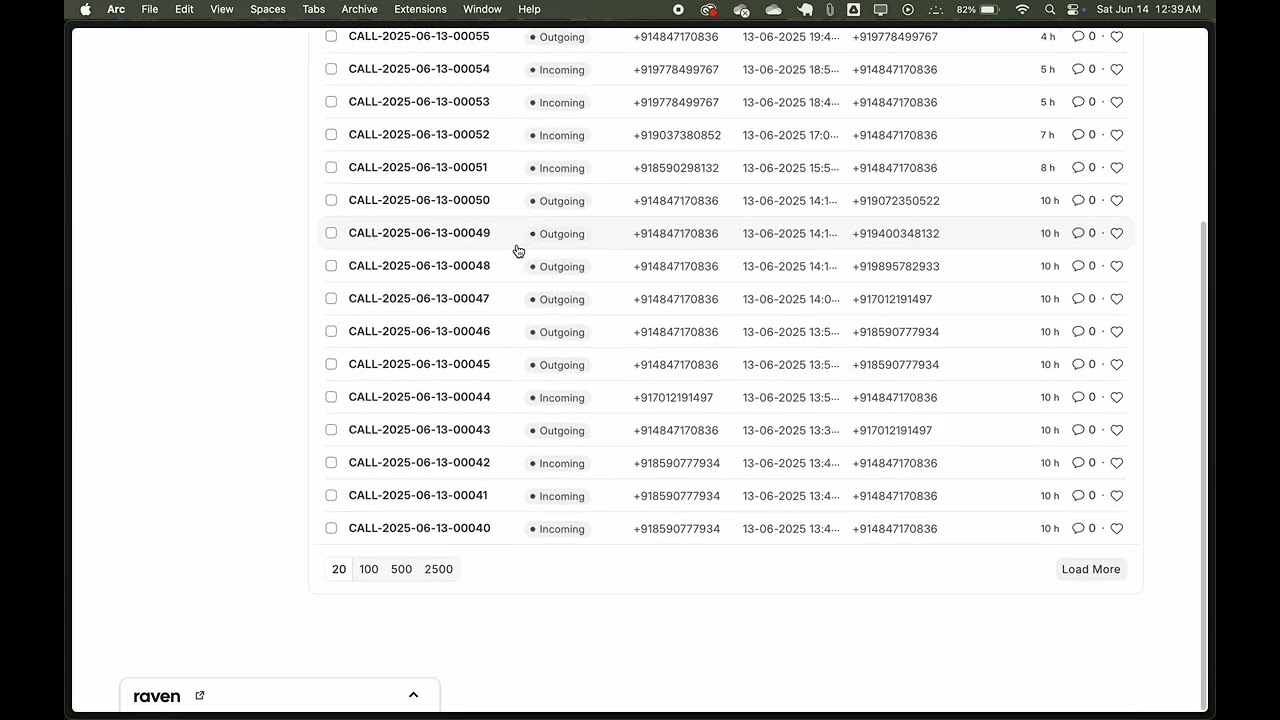 Voxbay Integration Demo