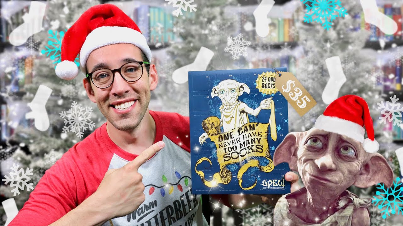 Harry Potter ODD SOCKS Advent Calendar 2022 🎄 Dobby is FREE!